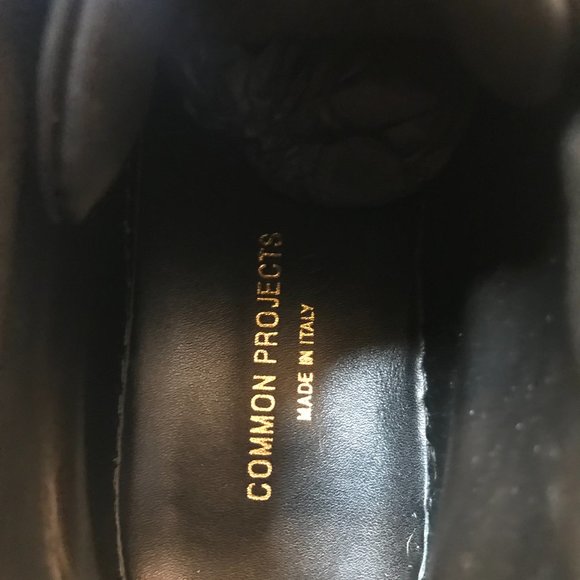 Common Projects -- Achilles Mid -- Original Black - Picture 5 of 7